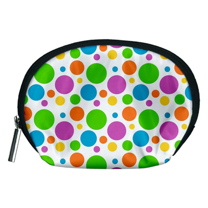 Polka-dot-callor Accessory Pouch (Medium)