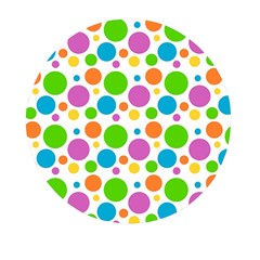 Polka-dot-callor Mini Round Pill Box by nate14shop