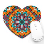 Mandala Spirit Heart Mousepads Front