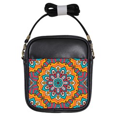 Mandala Spirit Girls Sling Bag by zappwaits