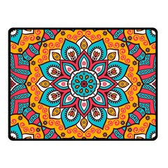 Mandala Spirit Fleece Blanket (small) by zappwaits