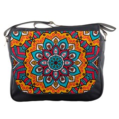 Mandala Spirit Messenger Bag by zappwaits