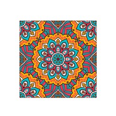 Mandala Spirit Satin Bandana Scarf 22  X 22  by zappwaits