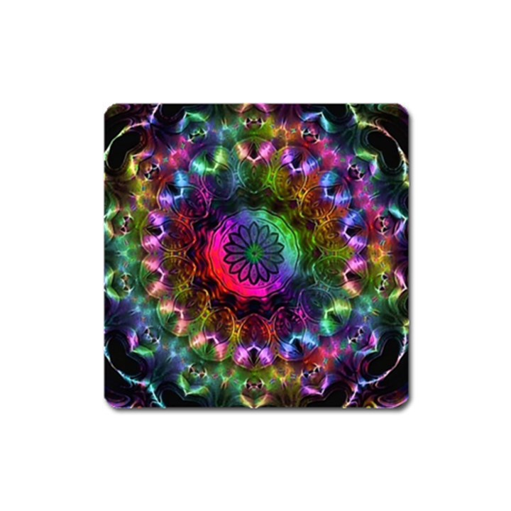 Pride Mandala Square Magnet