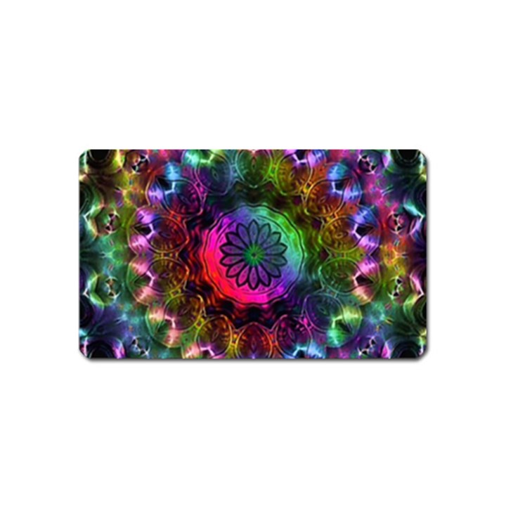 Pride Mandala Magnet (Name Card)