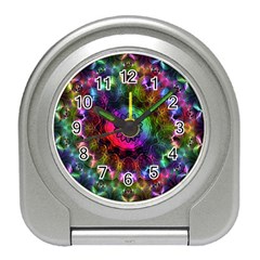 Pride Mandala Travel Alarm Clock by MRNStudios