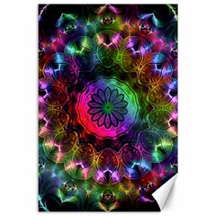 Pride Mandala Canvas 24  X 36  by MRNStudios