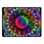 Pride Mandala Fleece Blanket (Small) 50 x40  Blanket Front