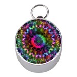 Pride Mandala Mini Silver Compasses Front