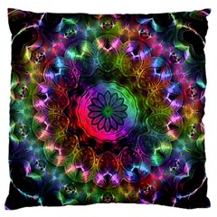 Pride Mandala Standard Flano Cushion Case (two Sides) by MRNStudios