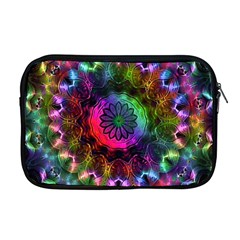 Pride Mandala Apple Macbook Pro 17  Zipper Case by MRNStudios