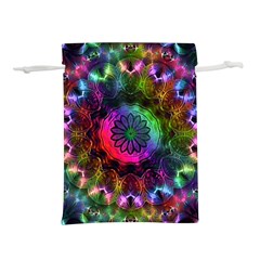 Pride Mandala Lightweight Drawstring Pouch (s) by MRNStudios