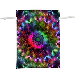 Pride Mandala  Lightweight Drawstring Pouch (xl) by MRNStudios