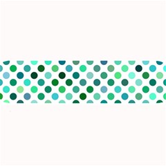 Polka-dot-green Large Bar Mats by nate14shop