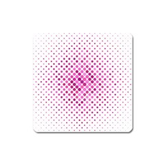 Polkadot-pattern Square Magnet by nate14shop