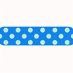 Polka-dots-blue Large Bar Mats