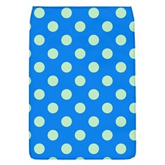 Polka-dots-blue Removable Flap Cover (S)