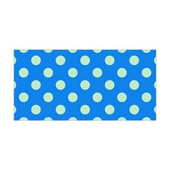 Polka-dots-blue Yoga Headband