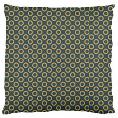 Polka-dots-gray Standard Flano Cushion Case (one Side) by nate14shop