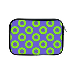 Polka-dots-green-blue Apple Ipad Mini Zipper Cases by nate14shop