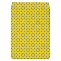 Polka-dots-light Yellow Removable Flap Cover (s) by nate14shop