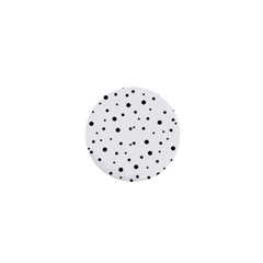 Polkadots-white 1  Mini Buttons by nate14shop