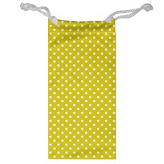 Polka-dots-yellow Jewelry Bag by nate14shop