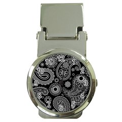 Seamless Paisley Pattern Money Clip Watches by nate14shop