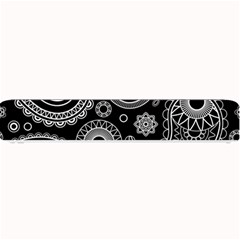 Seamless Paisley Pattern Small Bar Mats by nate14shop