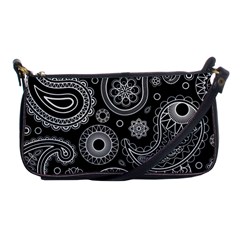 Seamless Paisley Pattern Shoulder Clutch Bag