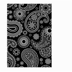 Seamless Paisley Pattern Large Garden Flag (two Sides) by nate14shop