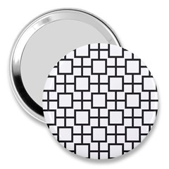 Square 3  Handbag Mirrors by nate14shop