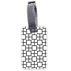 Square Luggage Tag (two Sides) by nate14shop