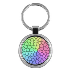 Comb-the Sun Key Chain (Round)