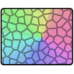 Comb-the Sun Fleece Blanket (Medium) 