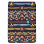 Bohemian-ethnic-seamless-pattern-with-tribal-stripes Removable Flap Cover (L) Front