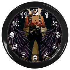 Screenshot 20220701-212826 Piccollage Wall Clock (black)