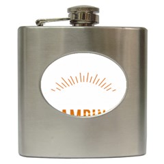 I Love Camping Hip Flask (6 Oz) by PFashionArt