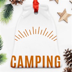 I Love Camping Ornament (bell)