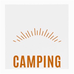 I Love Camping Medium Glasses Cloth by PFashionArt