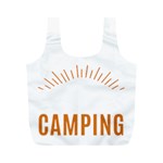 I Love Camping Full Print Recycle Bag (M) Front