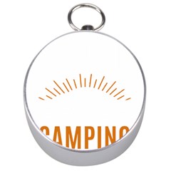 I Love Camping Silver Compasses by PFashionArt