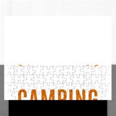 I Love Camping Rectangular Jigsaw Puzzl