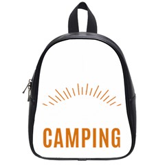 I Love Camping School Bag (small)