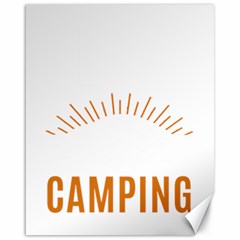 I Love Camping Canvas 16  X 20  by PFashionArt