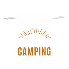 I Love Camping Lightweight Drawstring Pouch (l)