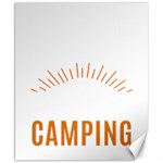 I Love Camping Canvas 8  x 10  8.15 x9.66  Canvas - 1