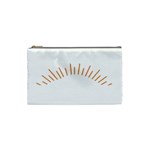 I Love Camping Cosmetic Bag (Small) Front