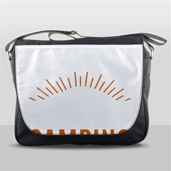 I Love Camping Messenger Bag by PFashionArt