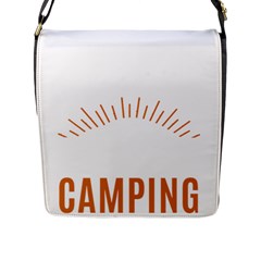 I Love Camping Flap Closure Messenger Bag (l)